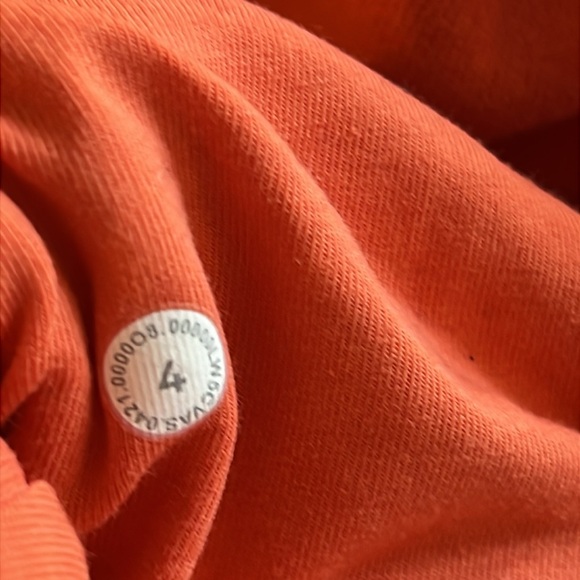 Lululemon Scuba High-Rise Jogger Warm Coral *Cotton, size 4 in EUC. - Picture 6 of 17